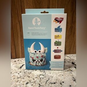Blue Monster Cake Face Kit